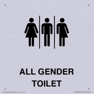 Female, Male and Non-gender specific